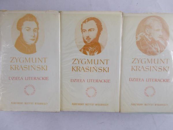 Krasiński Zygmunt - Dzieła literackie tom 1-3