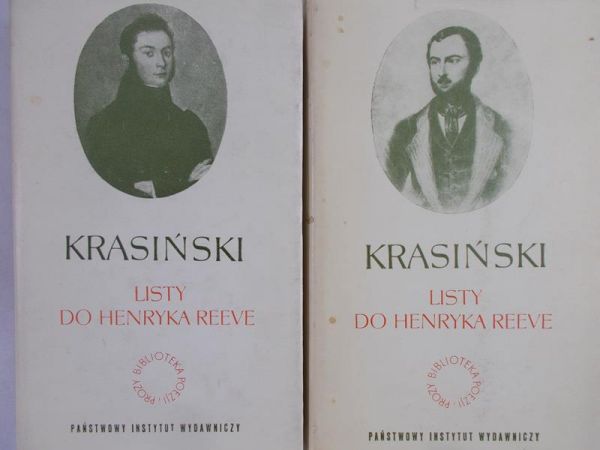 Krasiński - Listy do Henryka Reeve tom 1,2