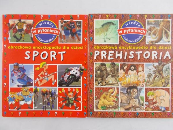 Beaumont Emilie - Obrazkowa encyklopedia dla dzieci. Sport. Prehistoria, Zestaw