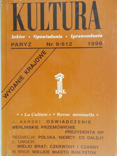 Karski J. - Kultura Szkice-opowiadania-sprawozdania