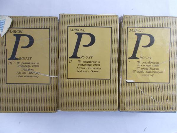 Marcel Proust - W poszukiwaniu straconego czas tom 1-3