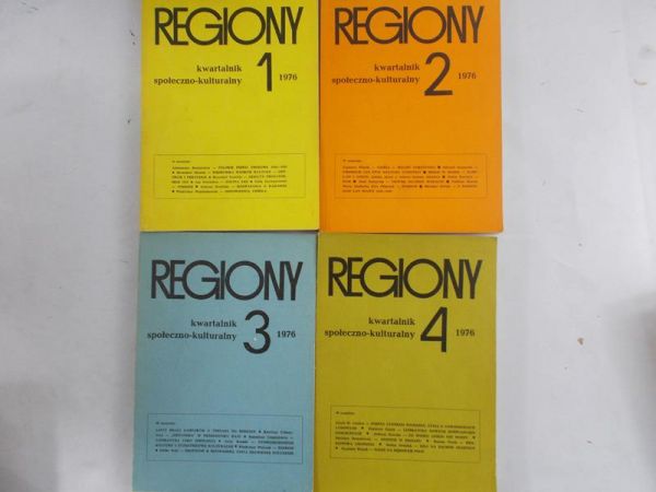 Myśliwski Wiesław (red.) - Regiony 1976, z. I-IV