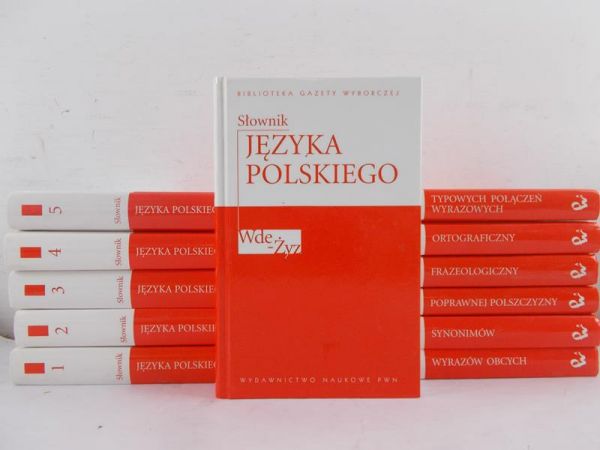 Słownik jezyka polskiego 1-6 i wyrazów obcych 7-12