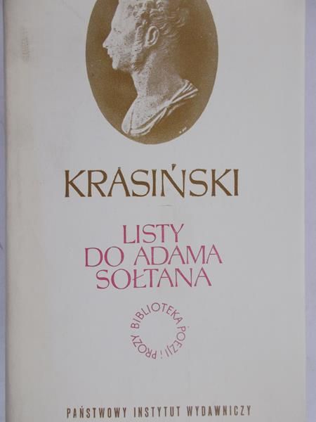 Krasiński Zygmunt - Listy do Adama Sołtana