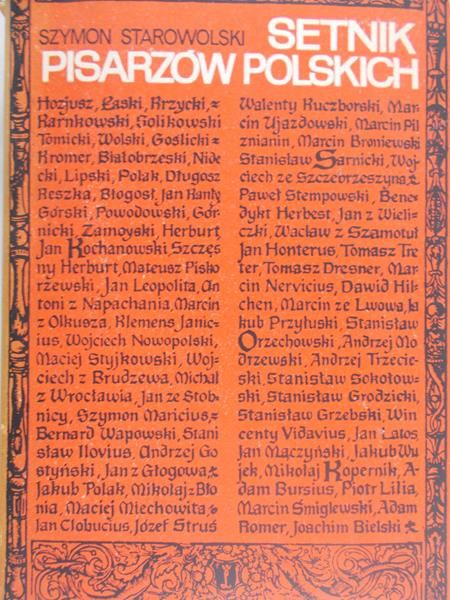 Starowolski Szymon - Setnik pisarzów polskich