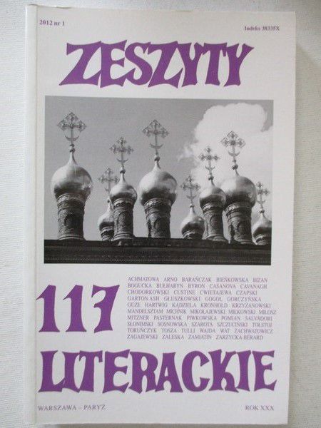 Toruńczyk Barbara - Zeszyty Literackie 117