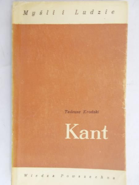 Kroński Tadeusz - Kant