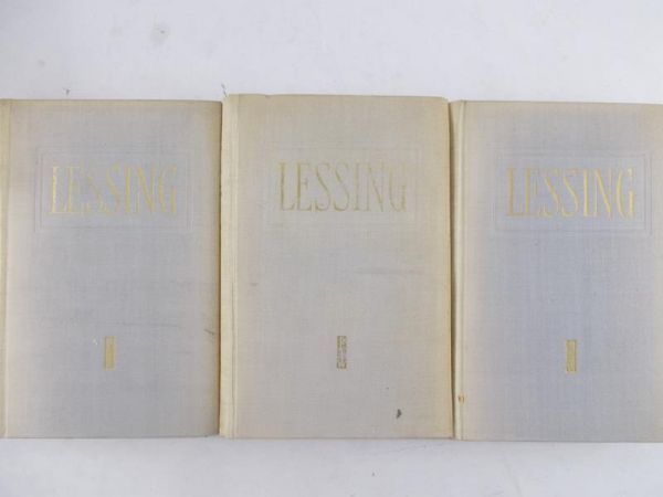 Lessing Gotthold Ephraim  - Lessing, Tom I-III