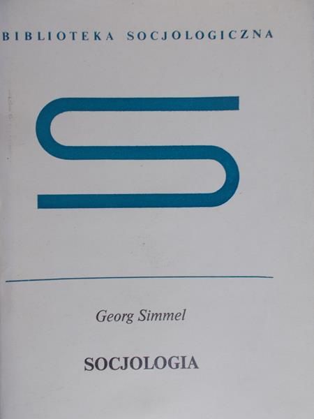 Georg Simmel - Socjologia