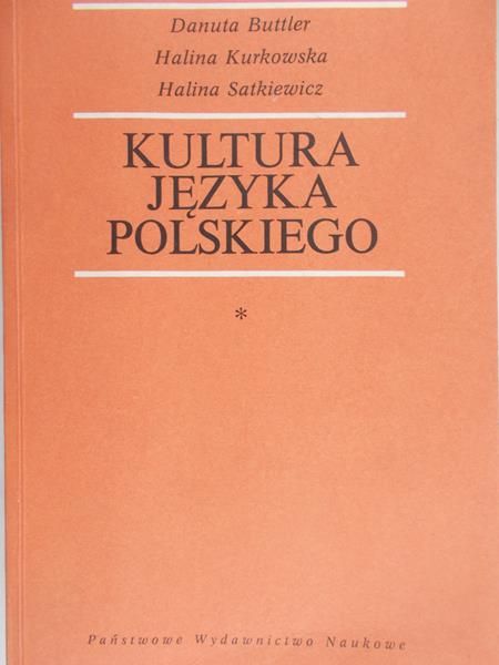Buttler Danuta- Kultura języka polskiego