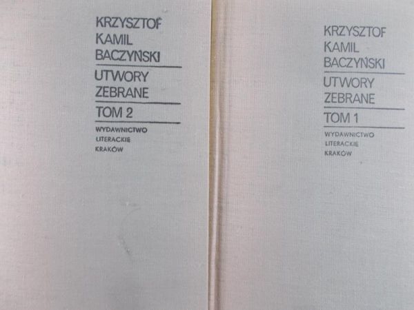 Baczyński Krzysztof Kamil - Utwory zebrane, Tom I-II