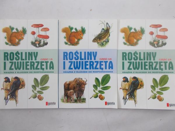 Stożek Katarzyna - Rośliny i zwierzęta, Tom I,II,V