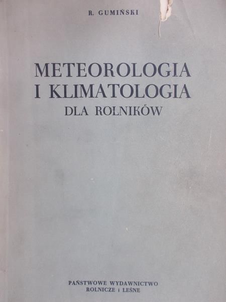 Gumiński R. - Meteorologia i klimatologia dla rolników