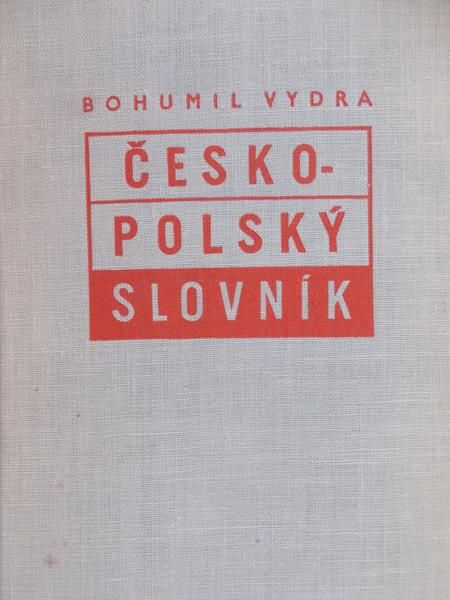 Vydra Bohumil - Cesko-Polsky Slovnik
