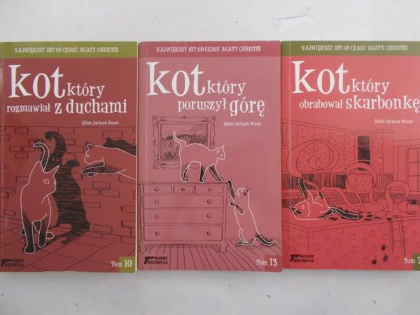 Braun Lilian Jackson - Kot , który... - Zestaw 3 książek