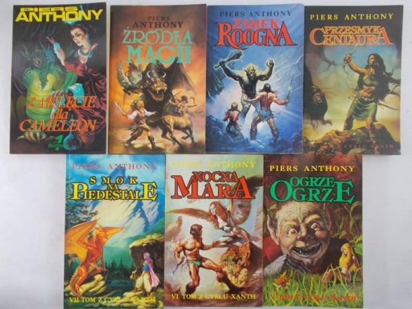 Anthony Piers - Smok na piedestale / Zakochany golem / Źródła magii / Dolina kopaczy / Ogrze, ogrze / Nocna mara