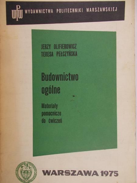 Olifierowicz Jerzy  - Budownictwo ogólne