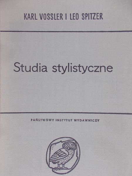 Vossler K. - Studia stylistyczne