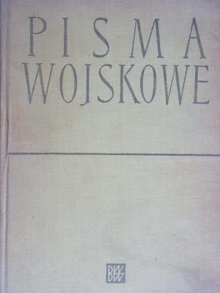 Mehring Franciszek - Pisma wojskowe