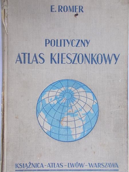 Romer E. - Polityczny atlas kieszonkowy, 1937 r.