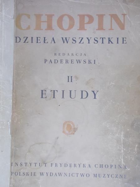 Chopin Fryderyk - Etiudy