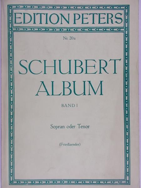 Schubert Franz - Gesange