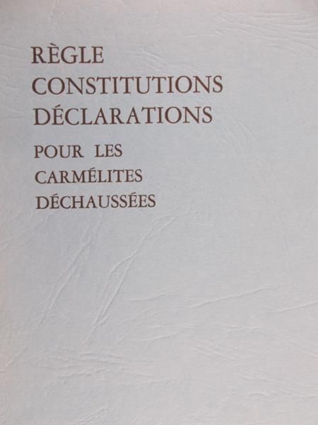 Regle Constitutions Declarations