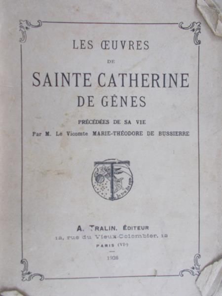 Curves Les - Sainte Catherine de Genes, 1926r.