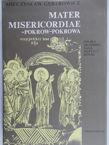 Gębarowicz Mieczysław - Mater Misericoridiale