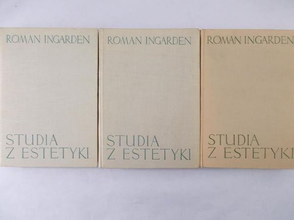 Ingarden Roman - Studia z estetyki Tom I-III