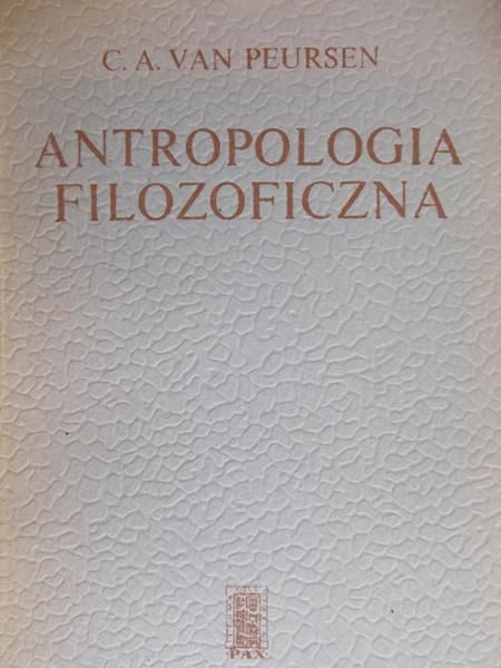 Peursen van C. A. - Antropologia filozoficzna