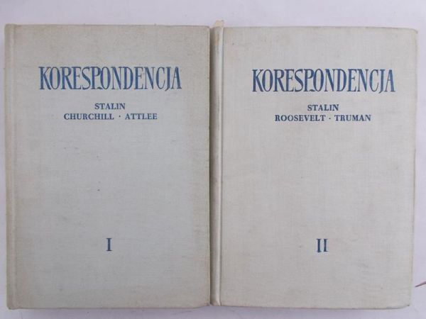 Niemirska E. (red.) - Korespondencja  Stalin, Churchill, Attlee, Tom I-II