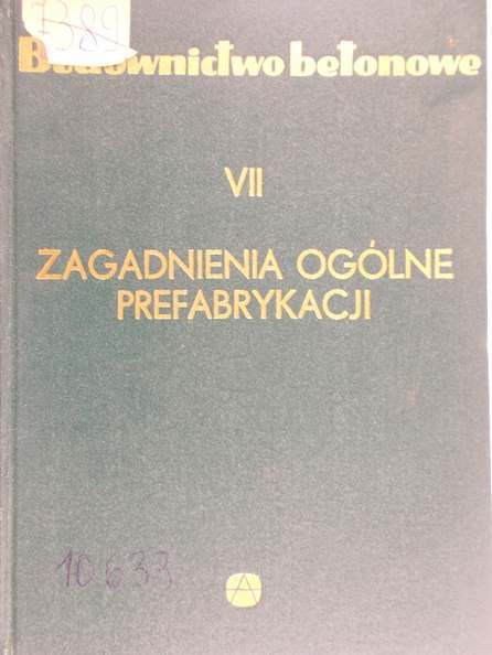 Kaufman Stefan - Budownictwo ogólne prefabrykacji
