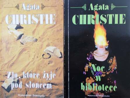 Christie Agata - Noc w bibliotece / Zło , które żyje pod słońcem