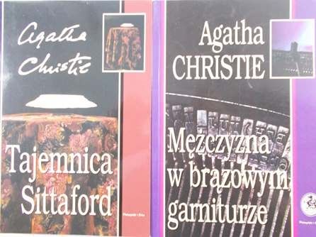 Christie Agatha - Tajemnica Sittaford / Mężczyzna w brązowym garniturze