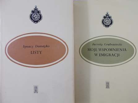 Domeyko Ignacy, Grabowiecki Jacenty - Listy/Moje wspomnienia w emigracji
