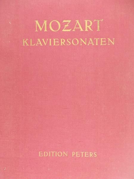 Mozart W.A - Sonaten fur Klavier zu zwei Handen