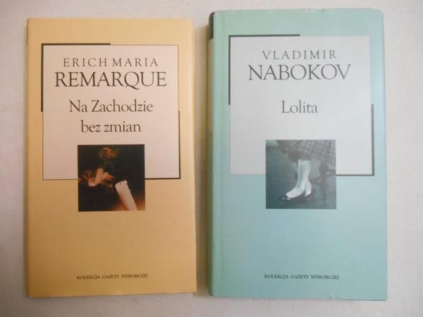 Nabokov Vladimir / Remarque Erich Maria - Lolita / Na Zachodzie bez zmian