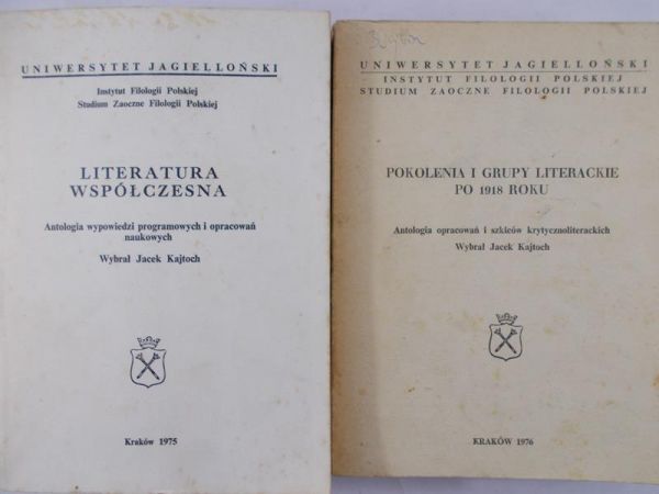 Kajtoch Jacek (red.) - Literatura współczesna / Pokolenia i grupy literackie po 1918 roku