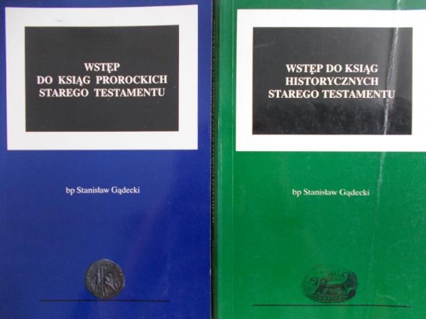 Gądecki Stanisław - Wstęp do ksiąg prorockich starego testamentu ( zestaw 2 książek)