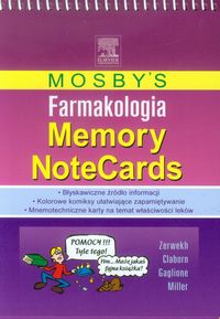 Gaglione Tom - Mosby's Farmakologia Memory NoteCards, Nowa