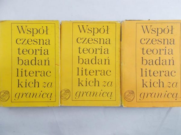 Markiewicz Henryk(opr.) - Współczesna teoria badań literackich za granicą, Tom I-III