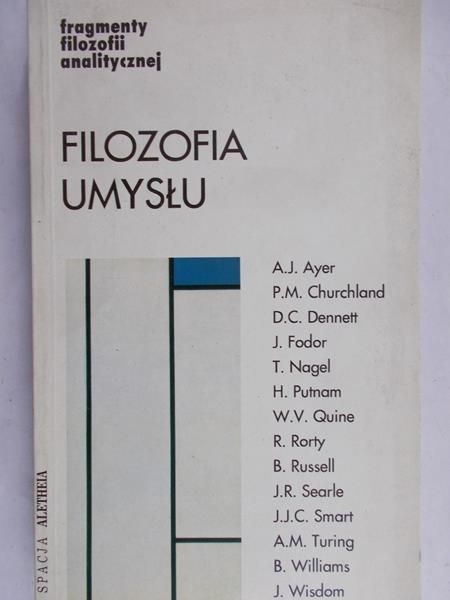 Chwedeńczuk Bohdan (red.) - Filozofia umysłu