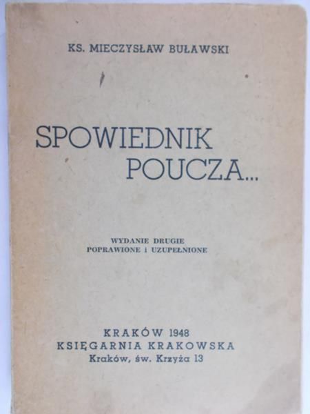 Buławski Mieczysław - Spowiednik poucza, 1948 r.