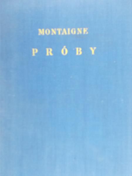 Montaigne de Michel - Próby, Tom II