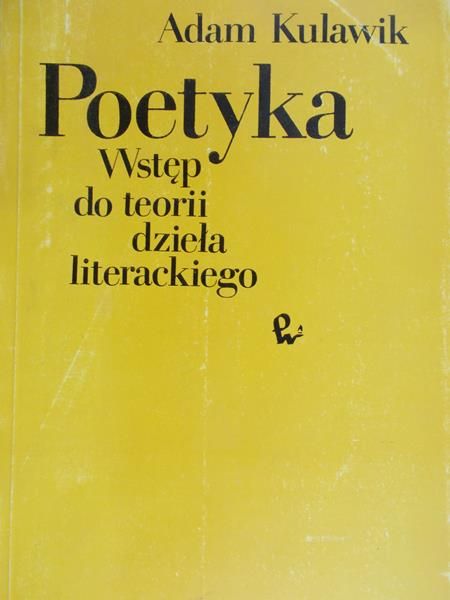 Kulawik Adam - Poetyka