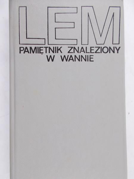 Lem Stanisław - Pamiętnik znaleziony w wannie