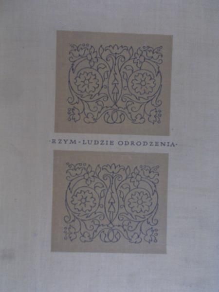 Chłędowski Kazimierz - Rzym: Ludzie odrodzenia