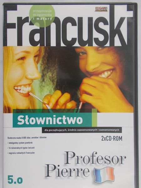 Francuski, słownictwo, 2xCD