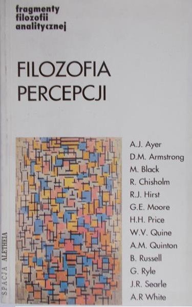 Chwedeńczuk Bohdan - Filozofia percepcji